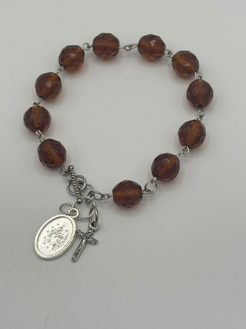 Z Collection - Amber Rosary Bracelet