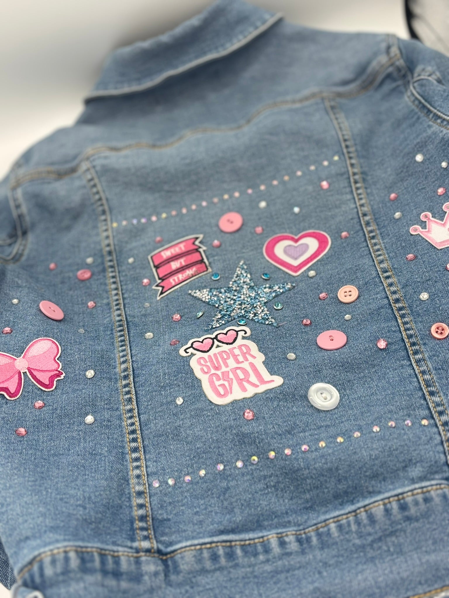 Pink Superstar - Denim Jacket (Youth)