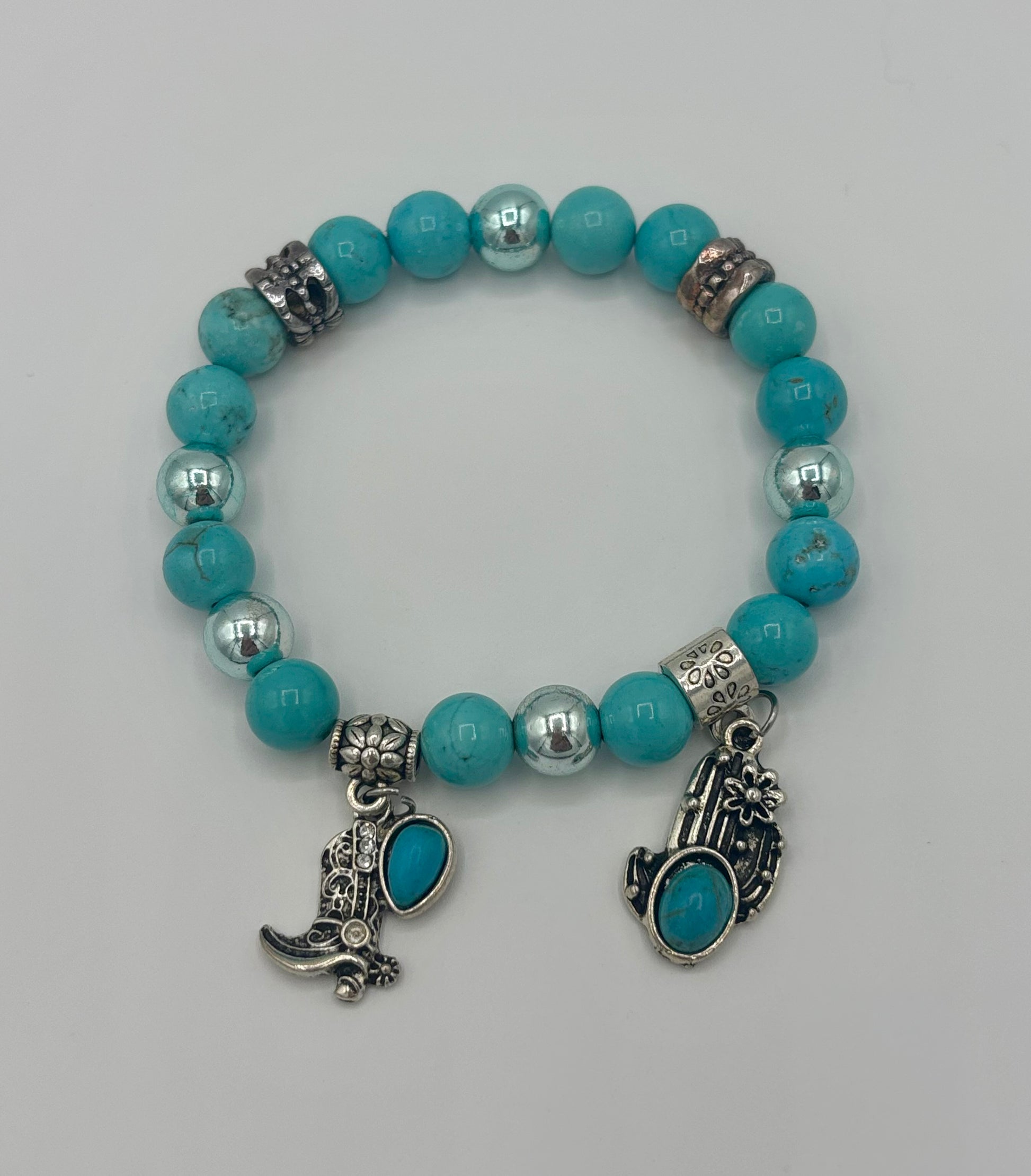 Country Girl - Cactus & Boots Women's Bracelet