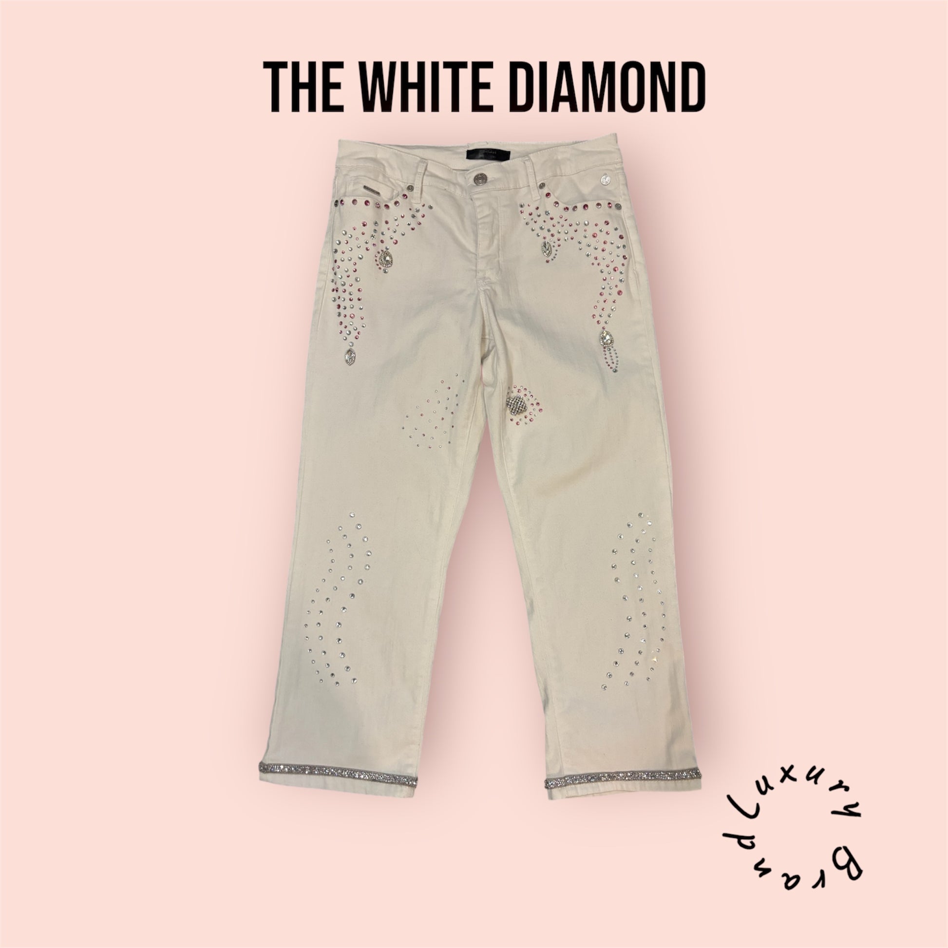 White Diamond - Women's Denim Jeans