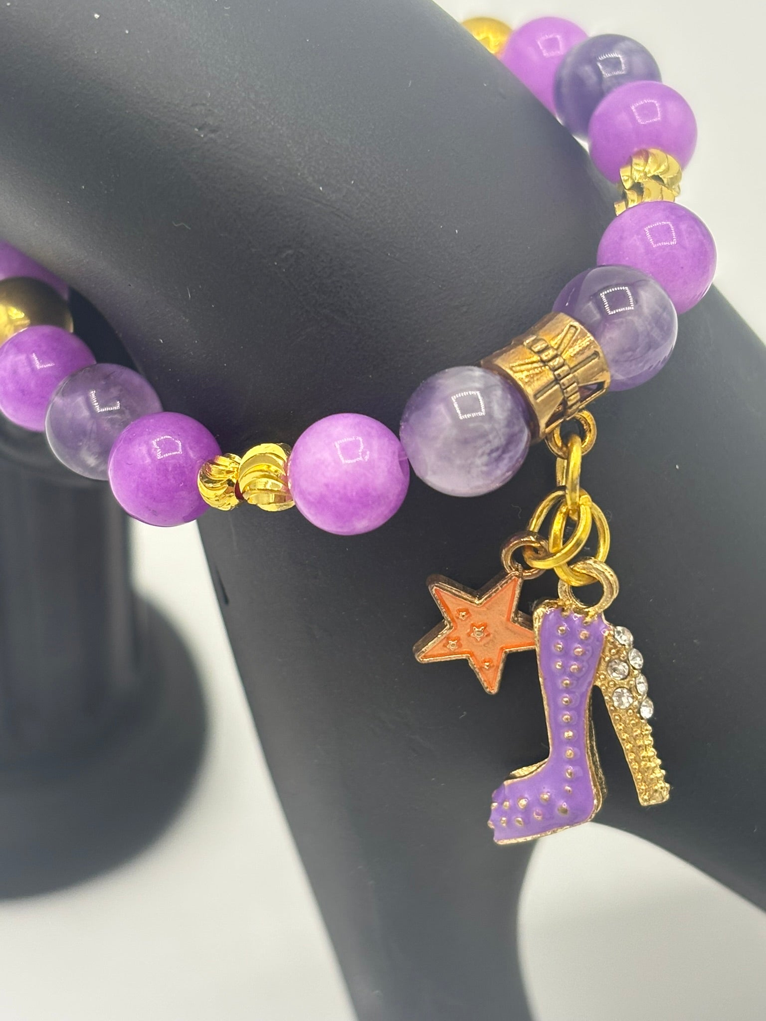 Purple Glamour in Motion Women's Bracelet