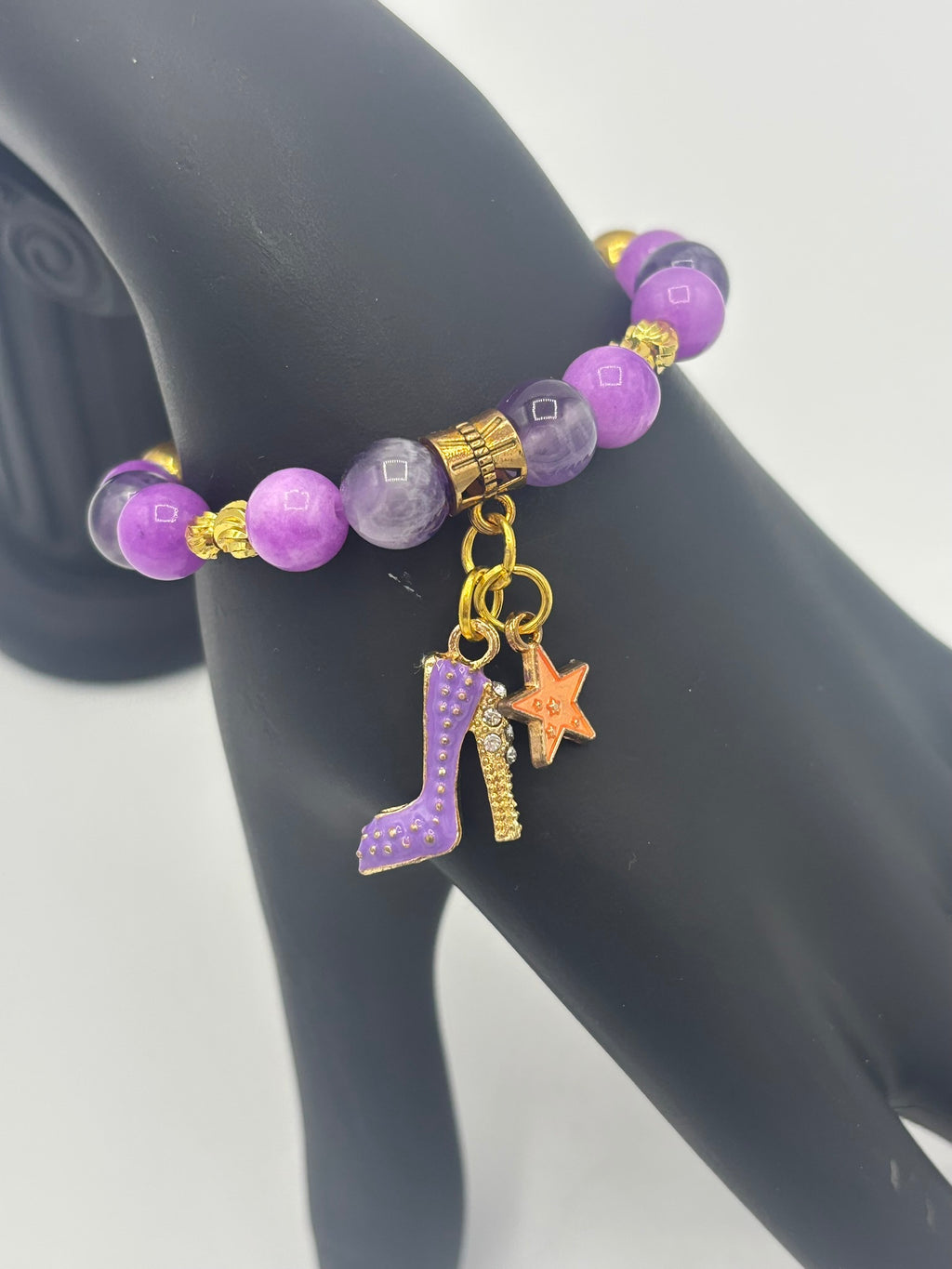 Purple Glamour in Motion Women's Bracelet