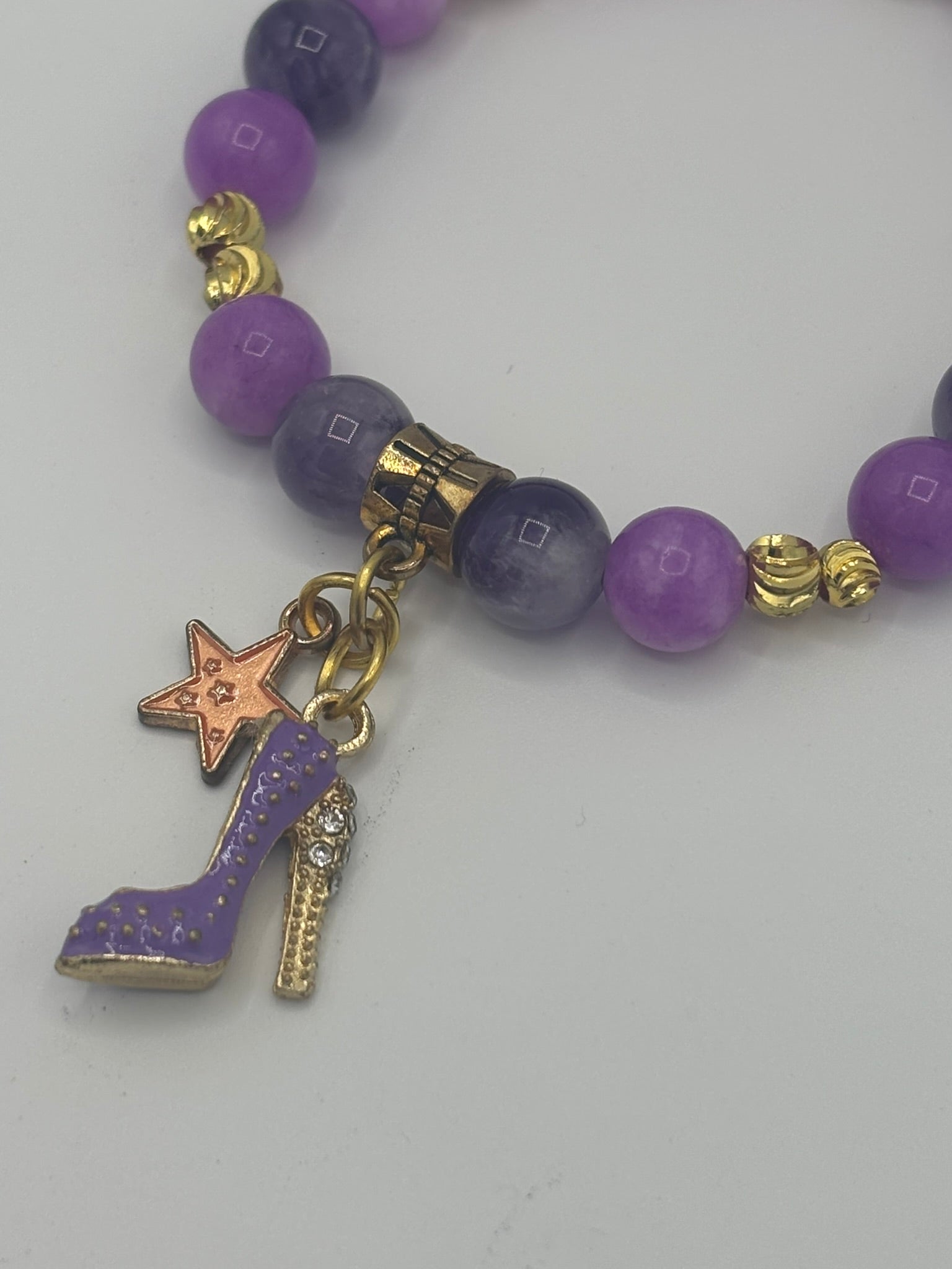 Purple Glamour in Motion Women's Bracelet