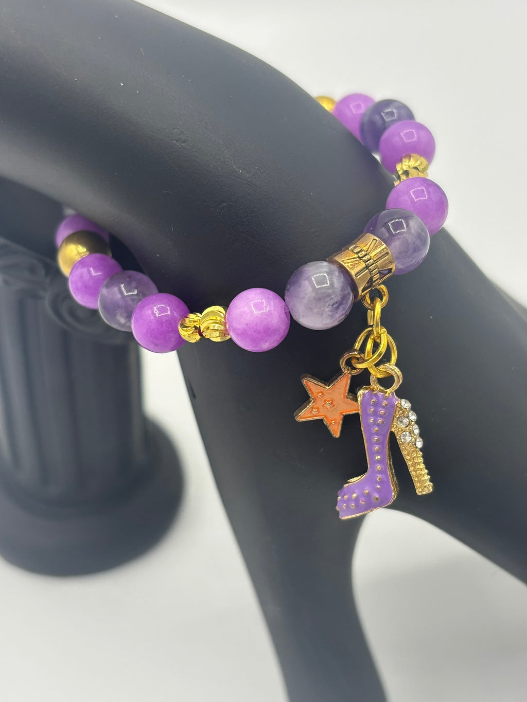 Purple Glamour in Motion Women's Bracelet