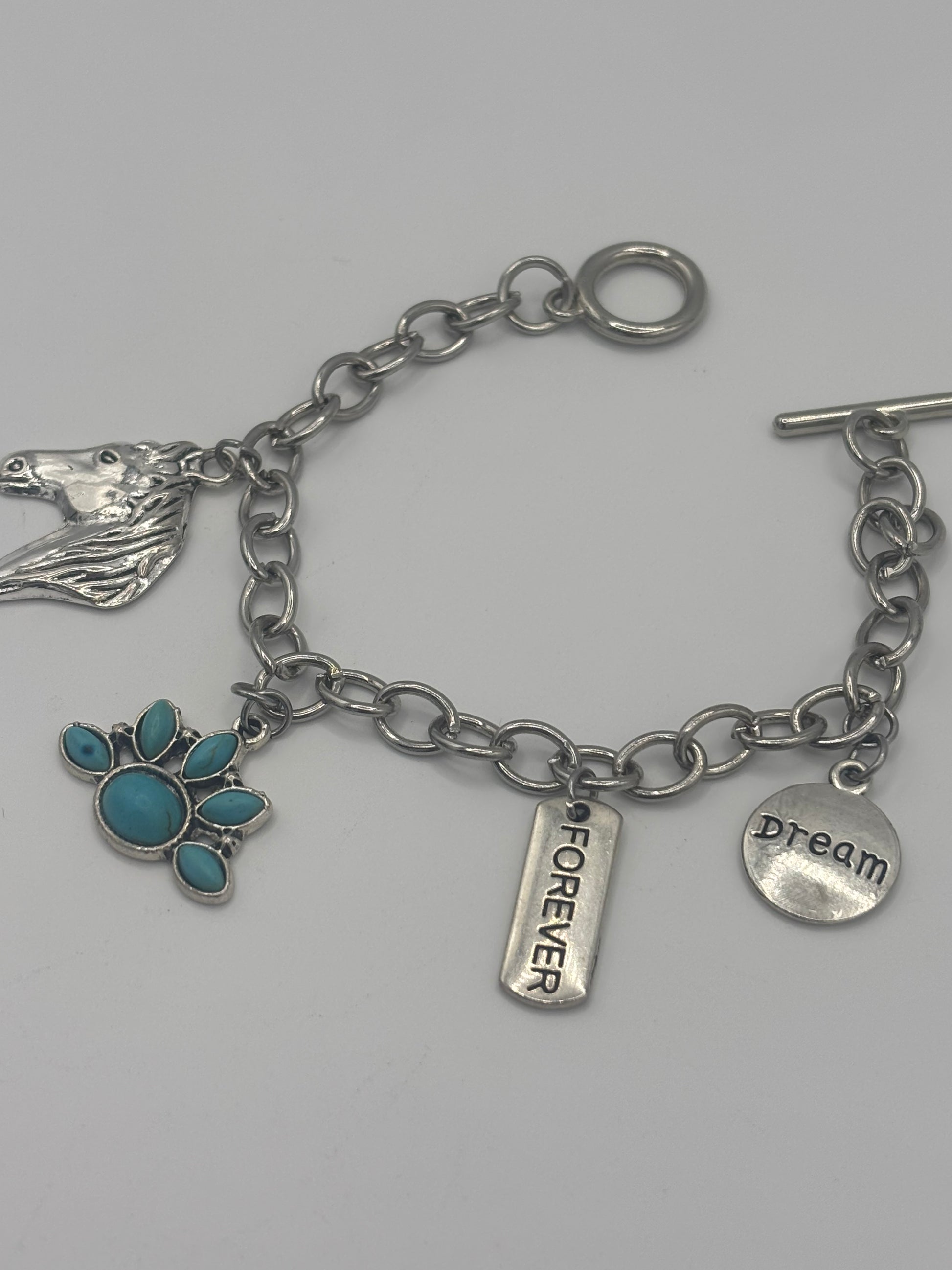 Country Western Dream Forever Toggle Bracelet