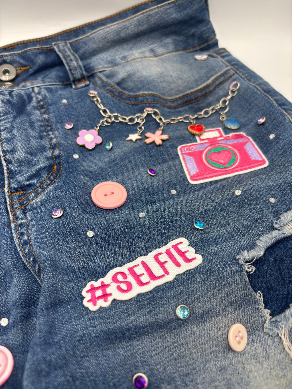 Lipstick & Selfies Women's  Jean Capris