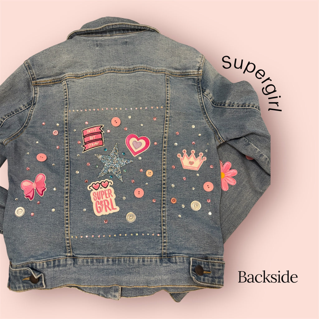 Pink Superstar - Denim Jacket (Youth)