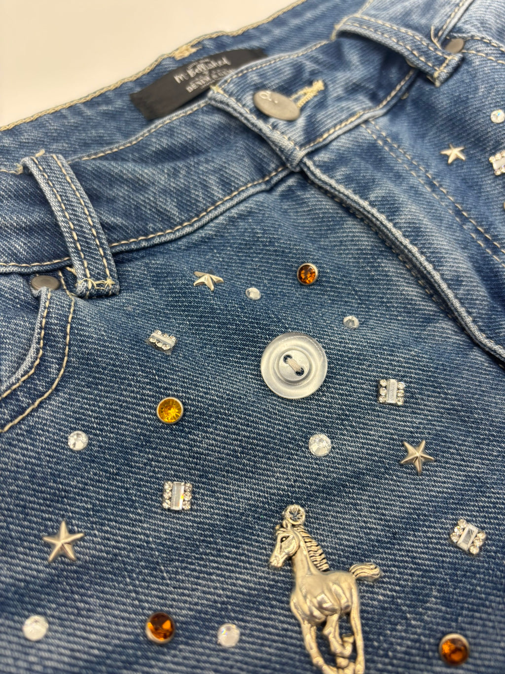 Cowboy Up Women's Jean Shorts