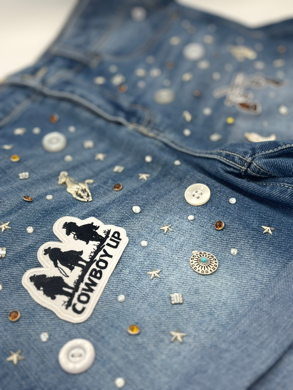 Cowboy Up Women's Jean Shorts