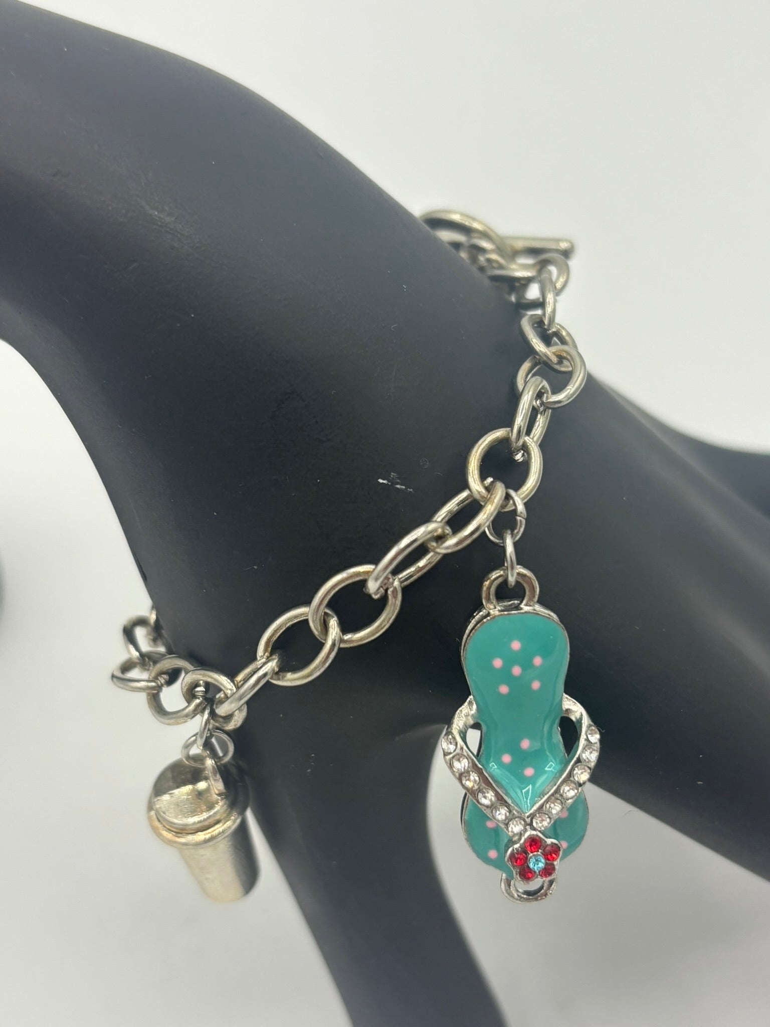 Paradise Island Charmed Toggle Bracelet