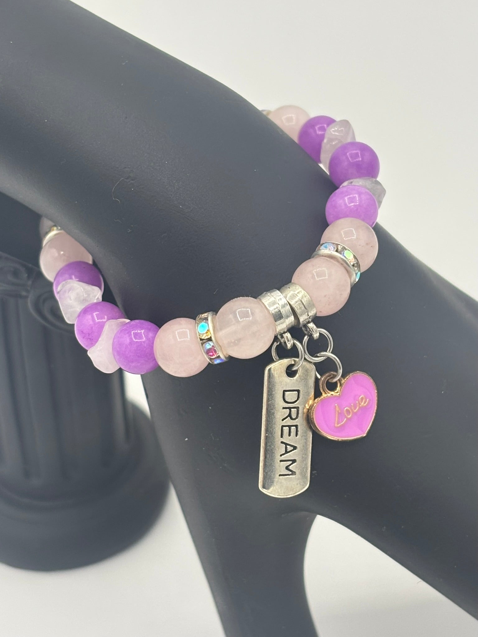 Pink & Purple Frost Women's Bracelet
