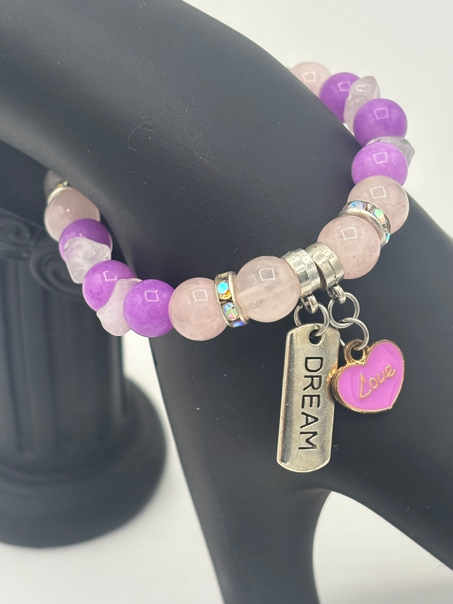 Pink & Purple Frost Women's Bracelet