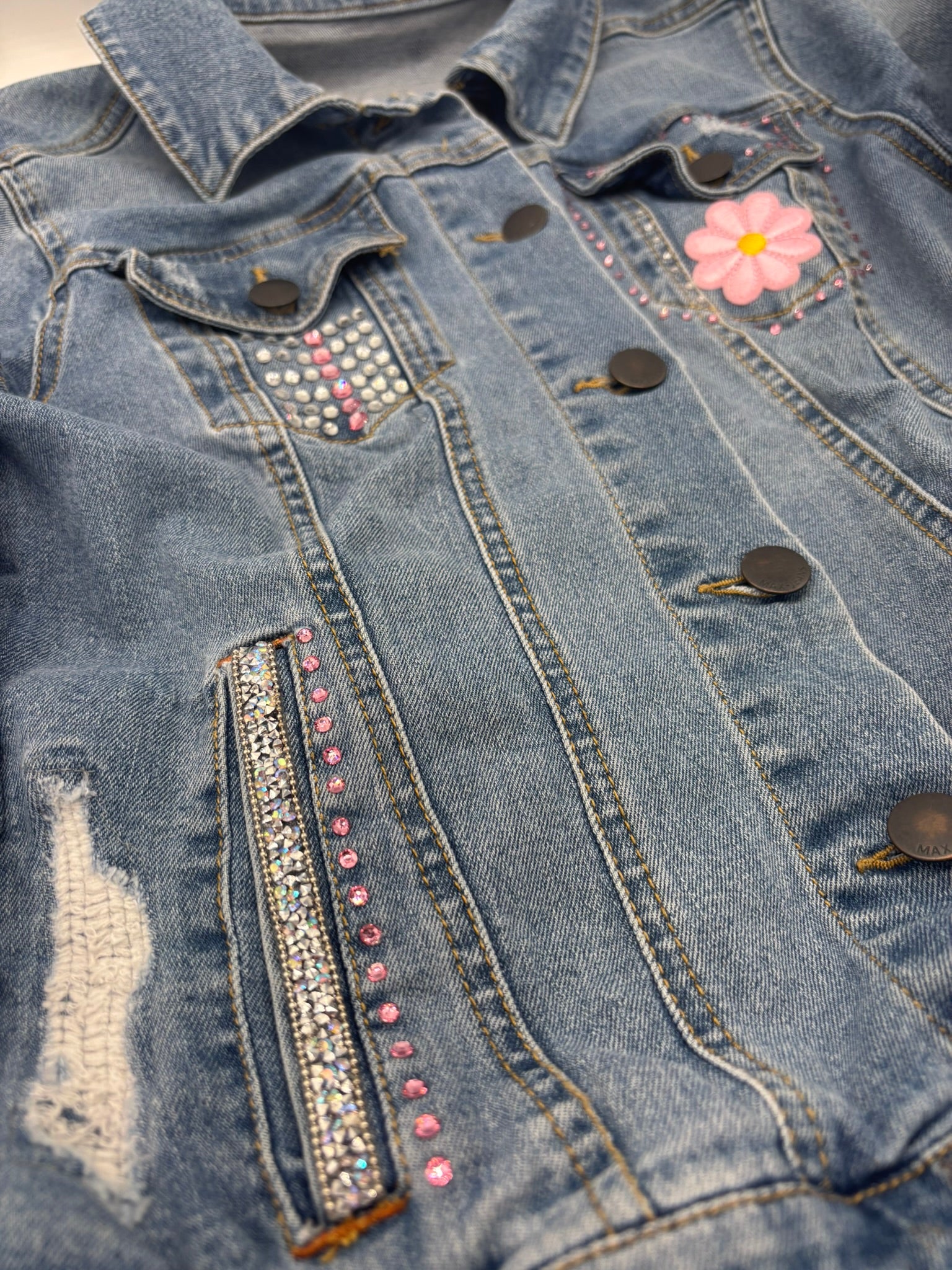 Pink Superstar - Denim Jacket (Youth)
