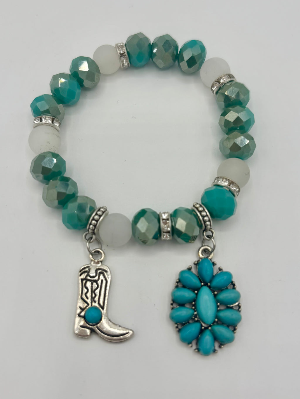 Country Girl - Turquoise Boot Women's Bracelet